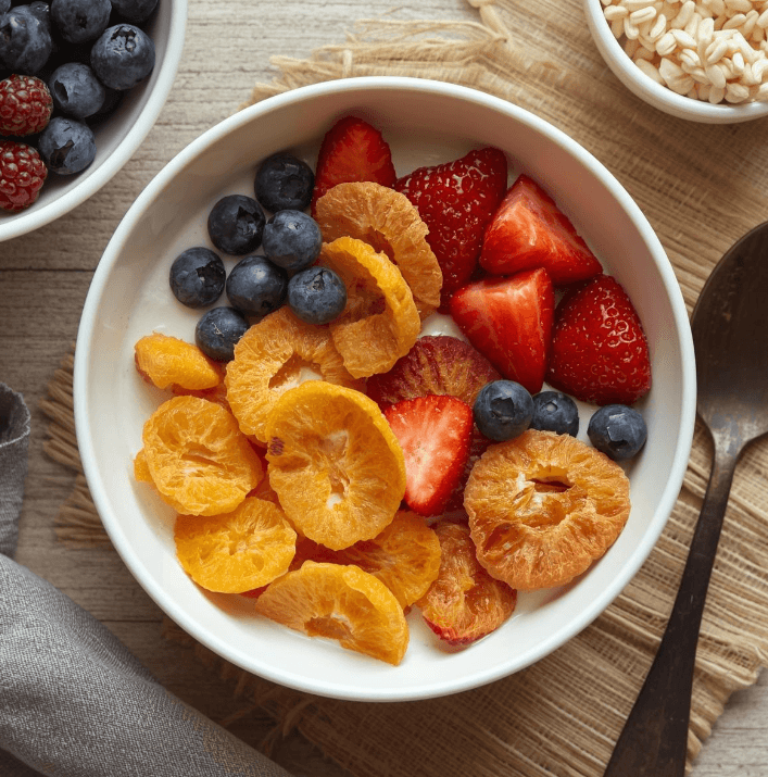 Dans un yaourt ou un bowl