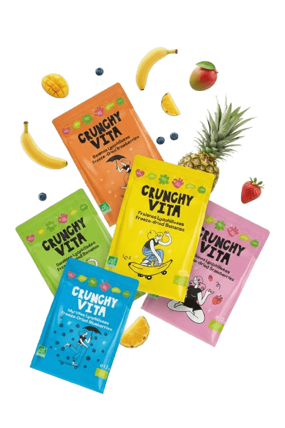 Coffret Crunchy Vita avec fruits volants